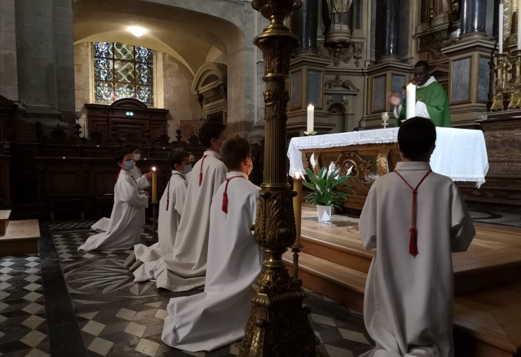 photo de la messe de rentrée